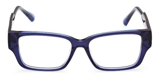 Max&amp;Co MO 5095 092 Blue Rectangular Plastic Women's Eyeglass Frames