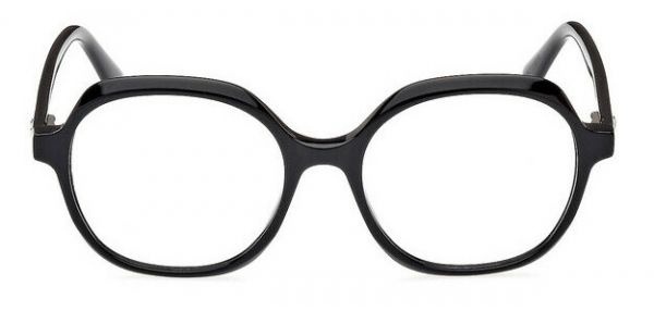 Guess GU8271 001 Black Round Plastic Women's Eyeglass Frames