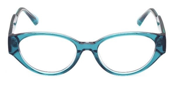 Max&Co MO 5094 098 Blue Round Plastic Women's Eyeglass Frames