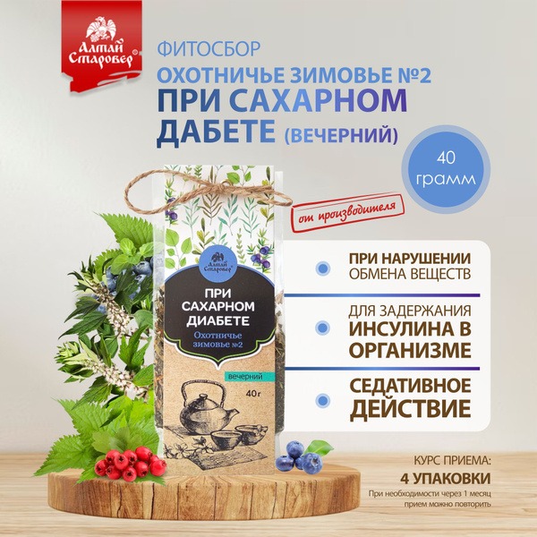 Diabetes Nighttime Tea: Hawthorn, Nettle, Motherwort &amp; Bilberry Blend