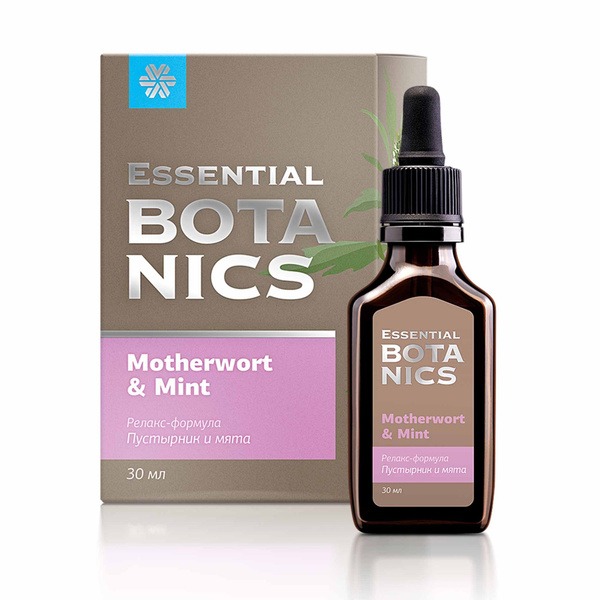 Motherwort &amp; Mint Essential Oil Blend, 30ml