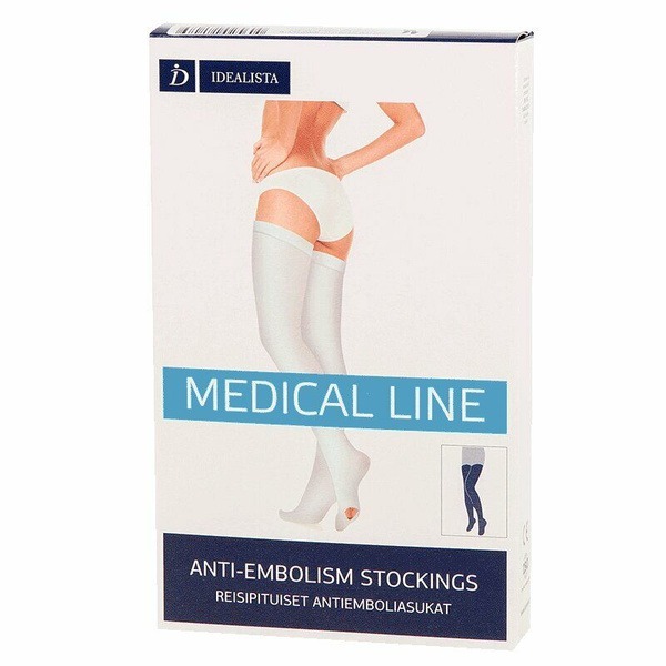 Luomma Idealista Compression Socks: White, Class 1, 1 Pair