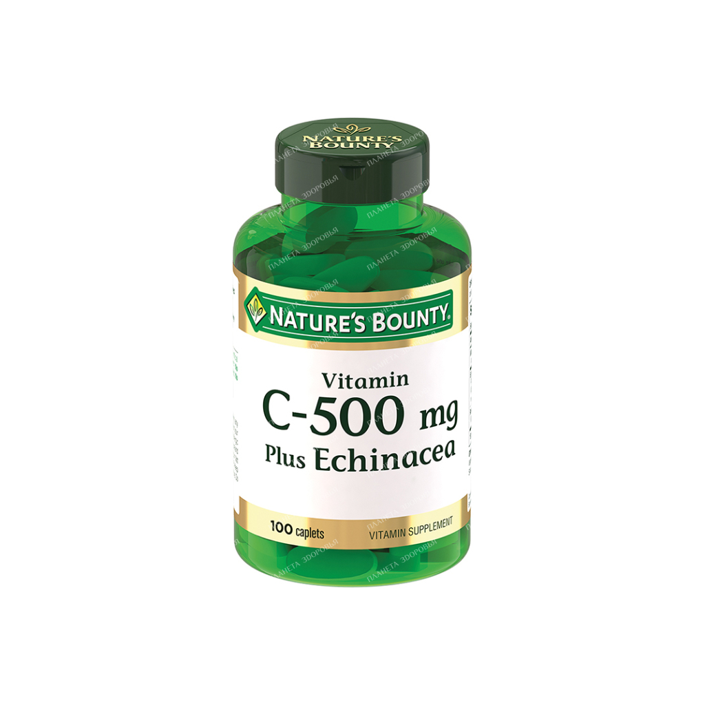 Vitamin C 500 mg plus echinacea tablets #100