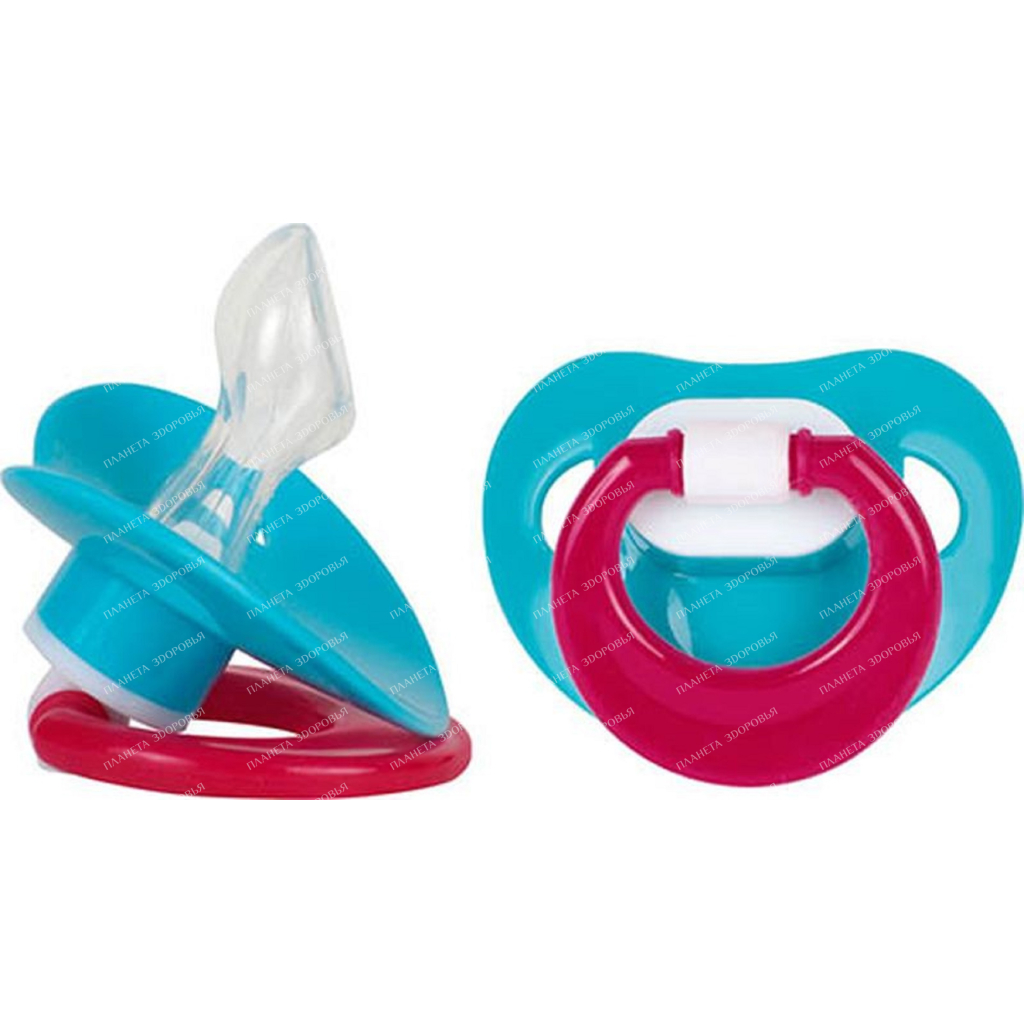 POMA Silicone pacifier (adapted form) 4+, art. 2612, 1 piece