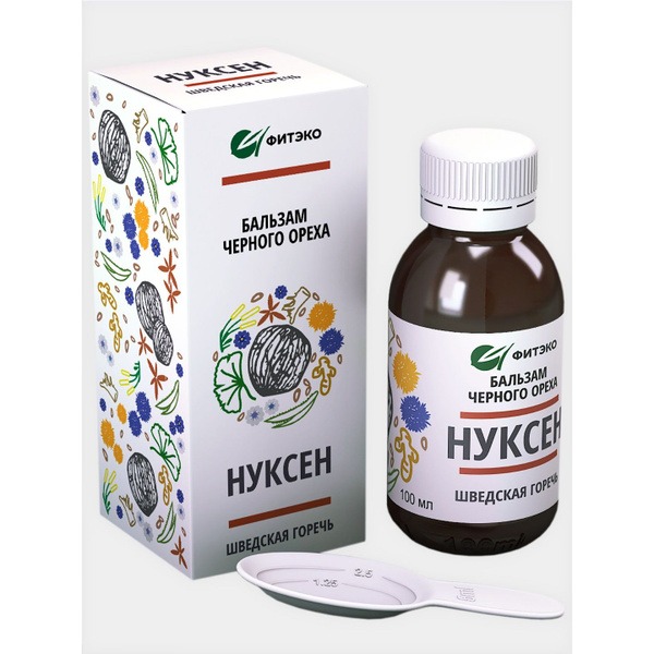 Black Walnut Balsam: Swedish Bitters for Stomach &amp; Gut Health (100ml)