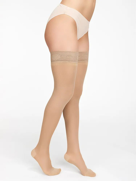Compression Stockings (Light Beige, 20-30 mmHg)