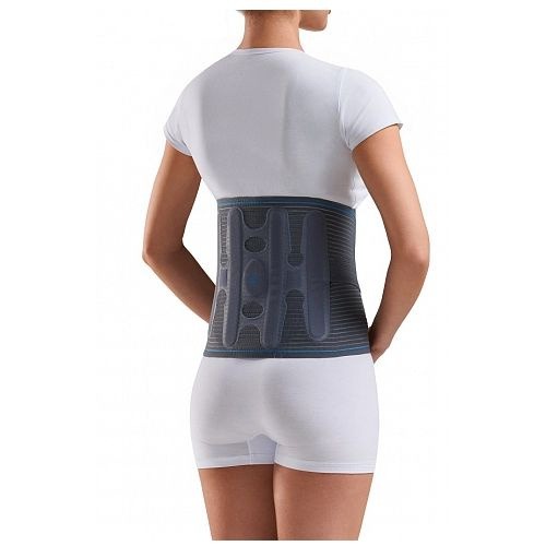 Orlett BS-222 Lumbar Support Corset (Size L, Gray)