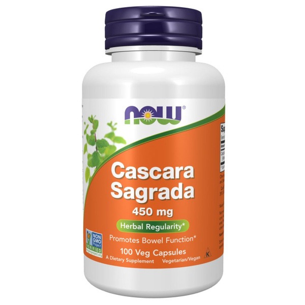 Cascara Sagrada 450mg (100 Capsules) - Powerful Laxative Support