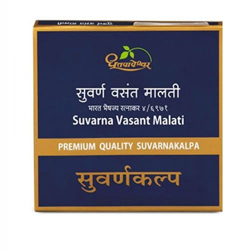 Suvarna Vasant Malati Tablets (Dhootapapeshwar) - 30 Count