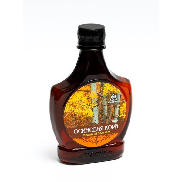 Aspen Bark Honey Balm for Immunity (250ml) - Altai-Starover