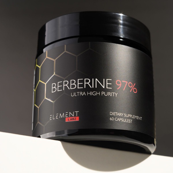 Berberine HCL 97% 500mg, 60 Capsules