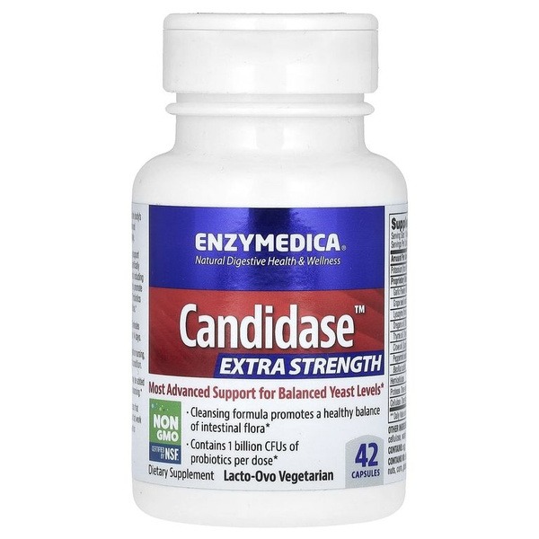 Enzymedica Candidase Extra Strength: 42 Capsules