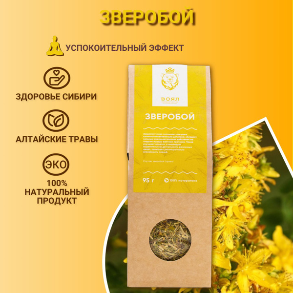 Hypericum Perforatum (St. John's Wort) 95g - Altai Herbs