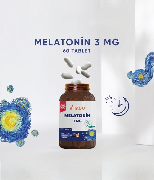 VitaGo Melatonin 3mg: Fast Sleep &amp; Relaxation