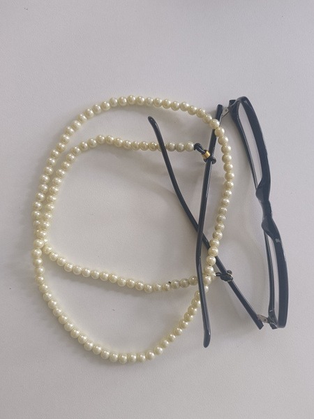 Pearl Eyeglass Chain Holder - 70cm Sunglasses Necklace
