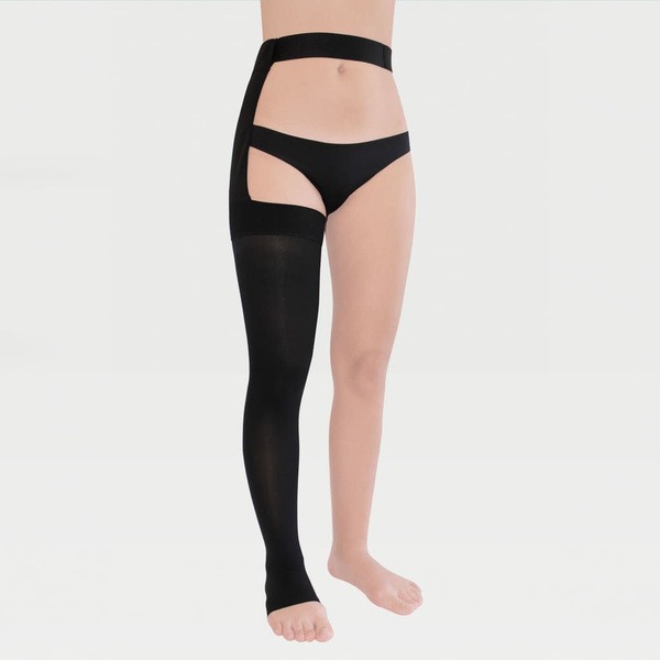 Black Ecoten Compression Stockings, Class 1 Compression