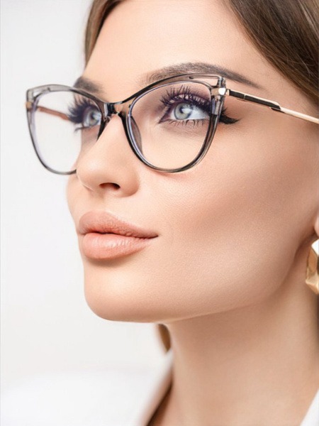 Cat Eye Flex Arm Glasses Frames: Pretty Mania