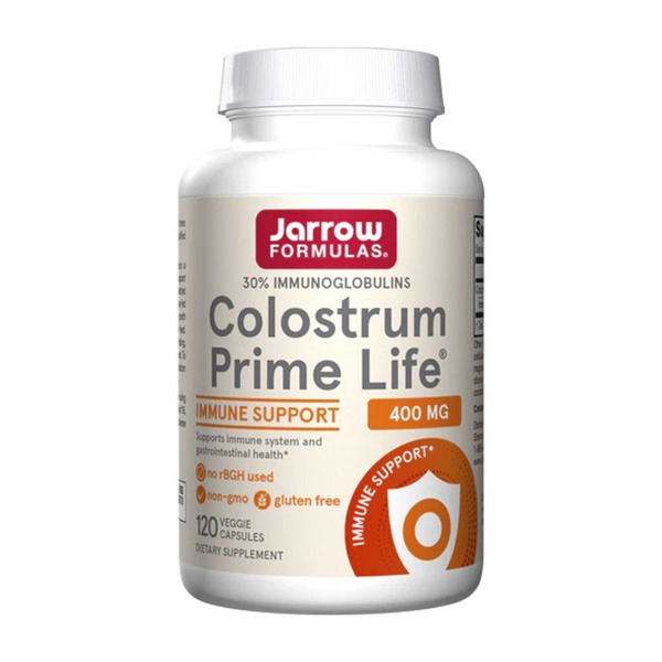 Jarrow Formulas Prime Life Colostrum Capsules: 120 x 400mg for Immune Support