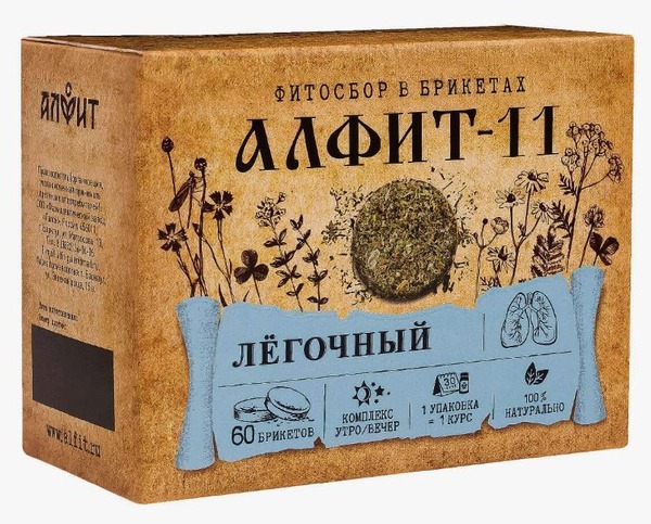 Alfit 11 Lung Herbal Blend, 60 x 2g Sachets