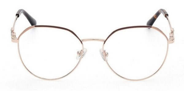 Guess GU2866 032 Gold Hexagonal Metal Women's Eyeglass Frames