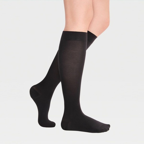 Black Compression Socks, Class 1 Compression - Ecoten