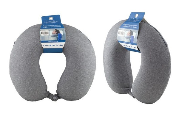 Memory Foam Travel Neck Pillow