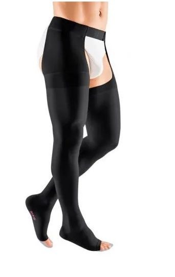 Black Compression Stockings, Class 1 Compression - Ecoten