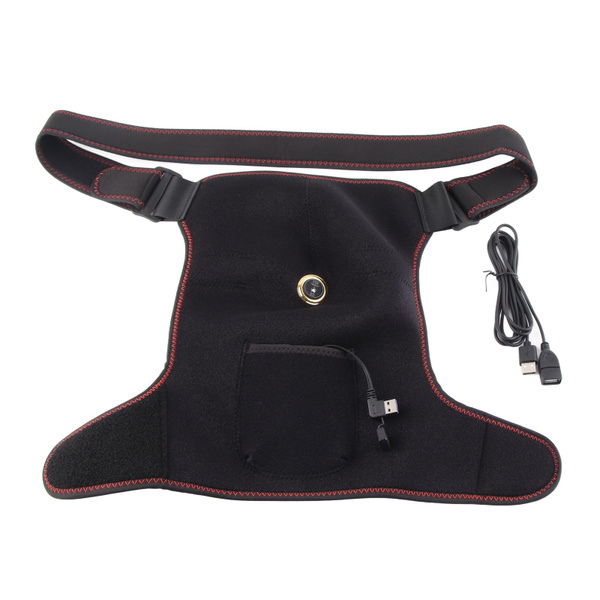 Heated Shoulder Wrap: Adjustable Temperature, Pain Relief, & Support