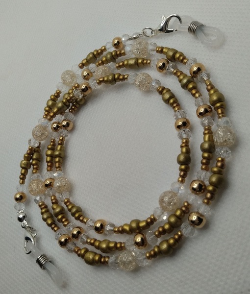 Handmade Beaded Eyeglass Chain Holder