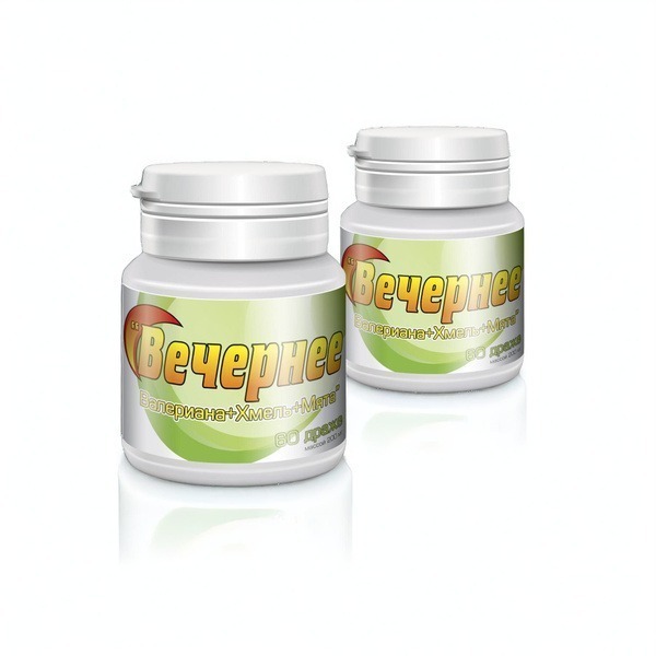 Valerian, Hops &amp; Mint Evening Tablets - 120 Count