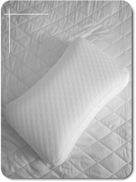 Lykke Home Ergonomic Pillow (60x40cm, 13cm Height)