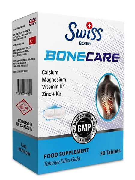 Bone &amp; Joint Support: Swiss Bork 30 Tablets