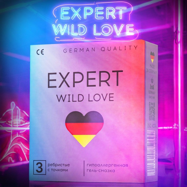 EXPERT Ribbed & Dotted Condoms (3 Pack)