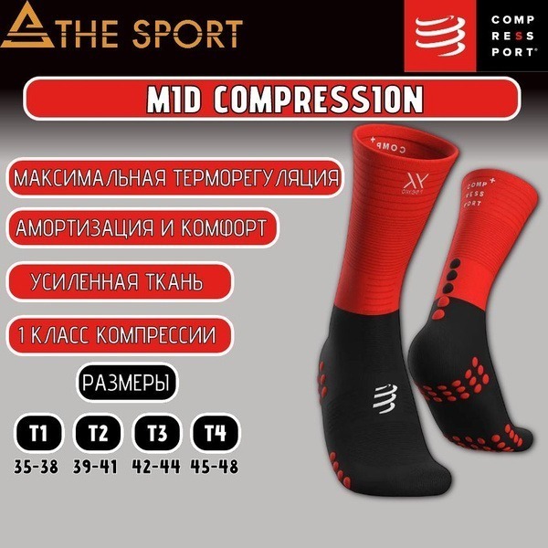 Compressport Compression Socks (Women's Sizes 35-38)