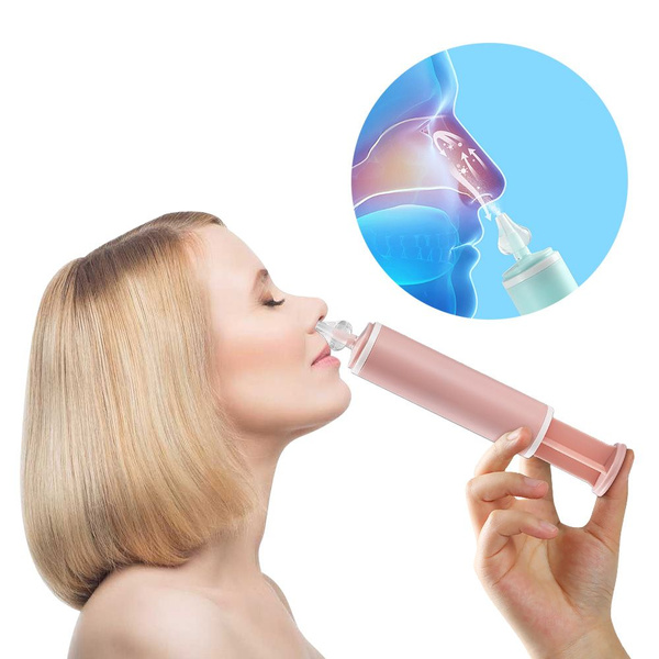 Reusable Nasal Wash Bottle (60ml) - Pink, for Kids &amp; Adults