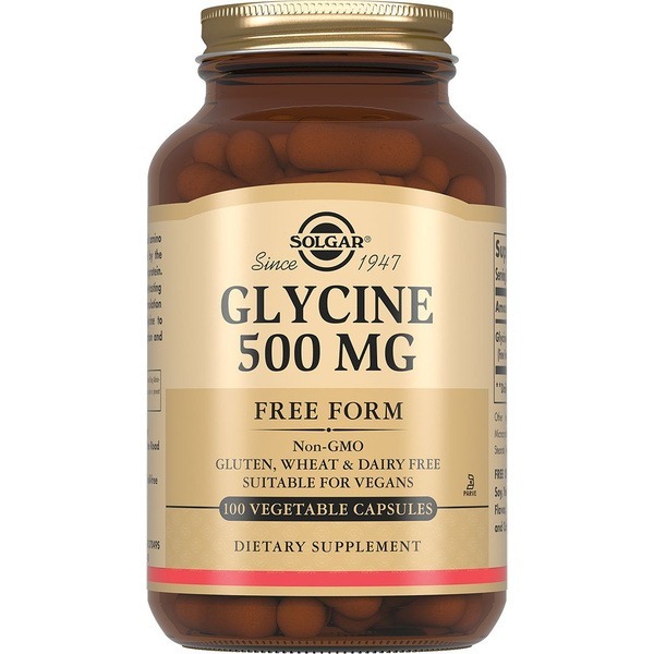 Solgar Glycinate 500mg Capsules (100 Count)