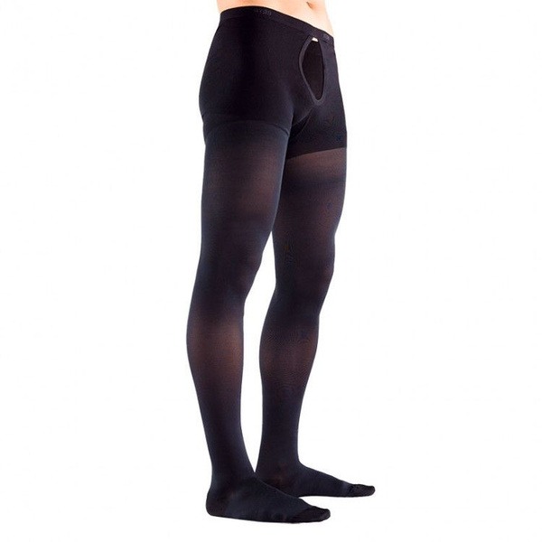 Black Compression Stockings, Class 2 Compression