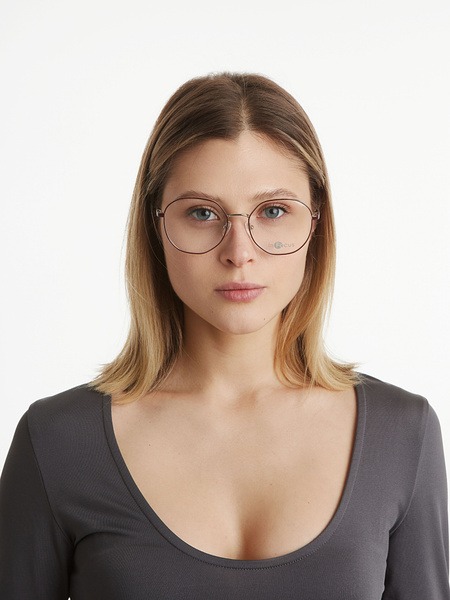 Multifaceted Round Eyeglass Frames
