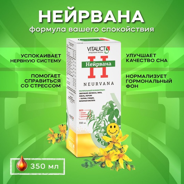 Nirvana VitaUkt 350ml: Soothing & Calming Body Wash