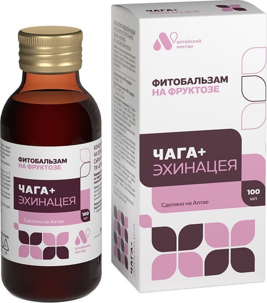 Chaga Plus Extract: 100ml Altai Nectar for Health & Wellness