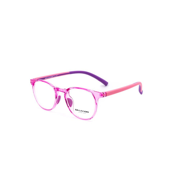 CALANDO 2236 C4 Pink Crystal Eyeglass Frames