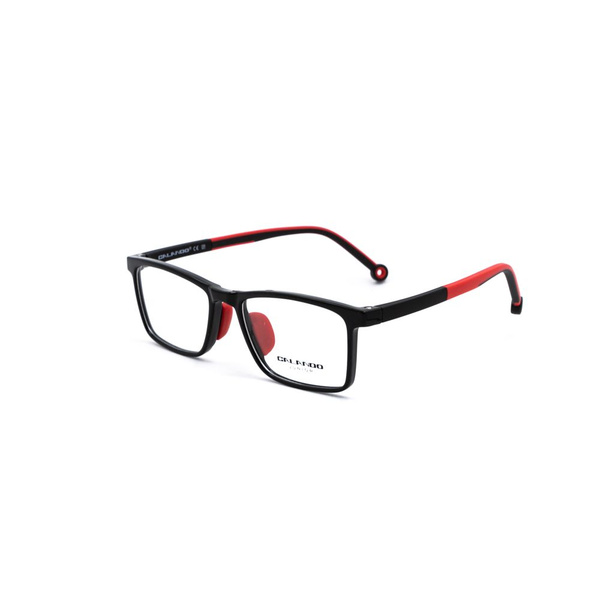 Calando 2232 C1 Black/Red Medical Eyeglass Frames