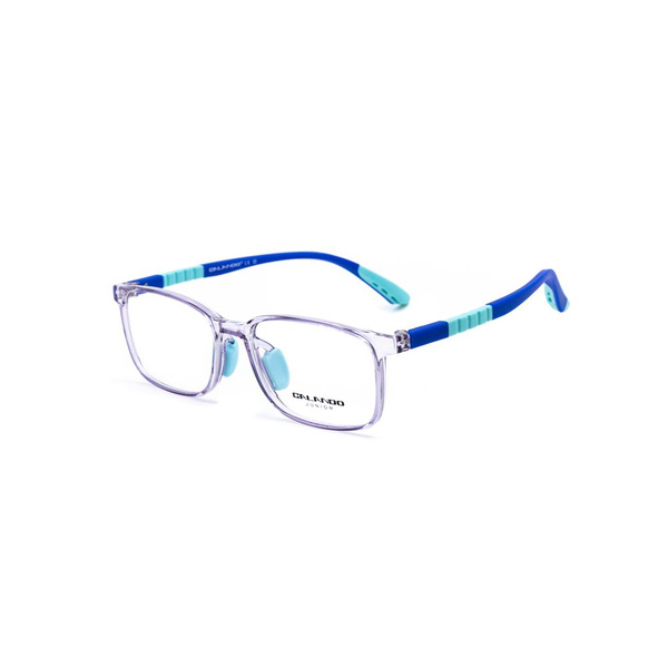 CALANDO 5287 C6 Eyeglasses Frames: Crystal/Blue