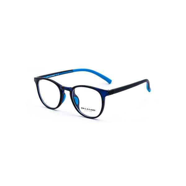CALANDO 51602 C3 Blue Crystal Eyeglasses Frames