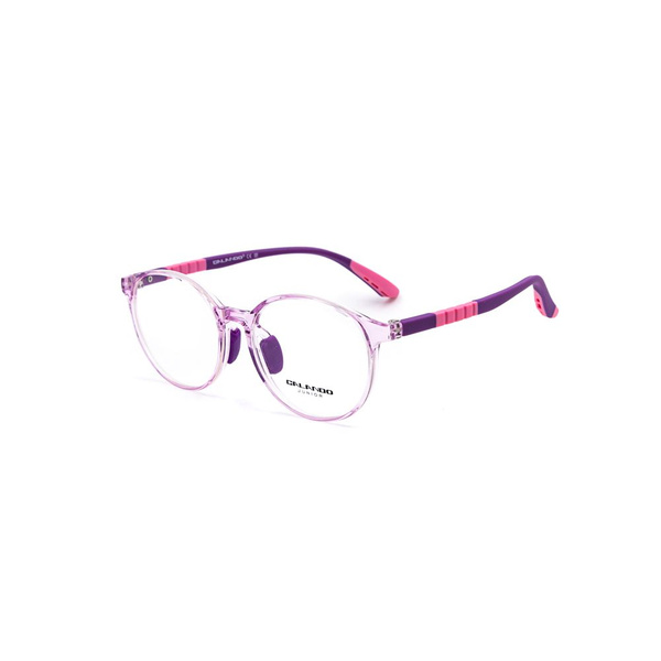 CALANDO 5291 C5 Violet Crystal Eyeglass Frames