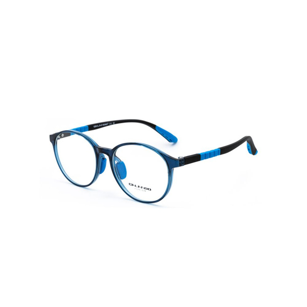 Calando 5291 C3 Blue Crystal Eyeglass Frames