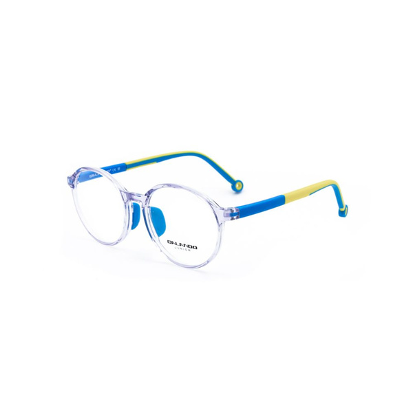 CALANDO 2235 C7 Blue Crystal Eyeglass Frames