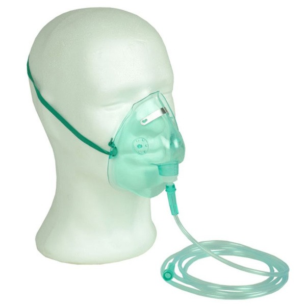 Alba FS930 XL Non-Rebreather Oxygen Mask with 2m Tubing