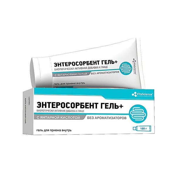 Hangover Remedy: Enterosorbent Gel with Succinic Acid