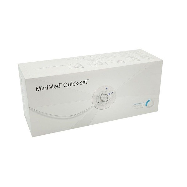 Medtronic MiniMed Quick-Set Infusion Set (6mm/60cm) - 10 Pack
